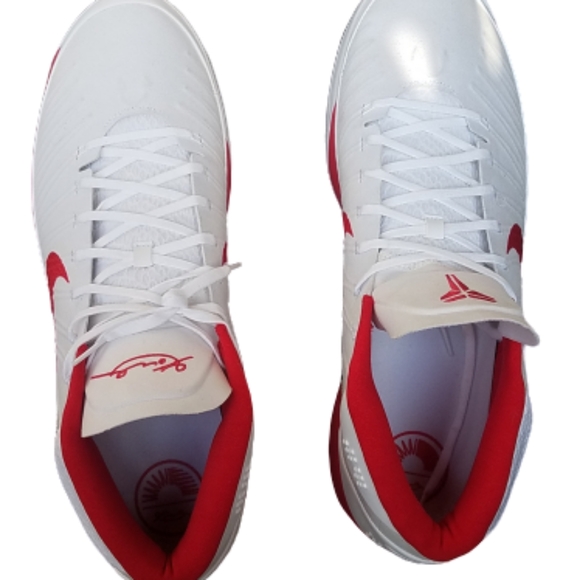 Nike Kobe AD RARE White Red Sneakers Size 18 - Picture 10 of 11